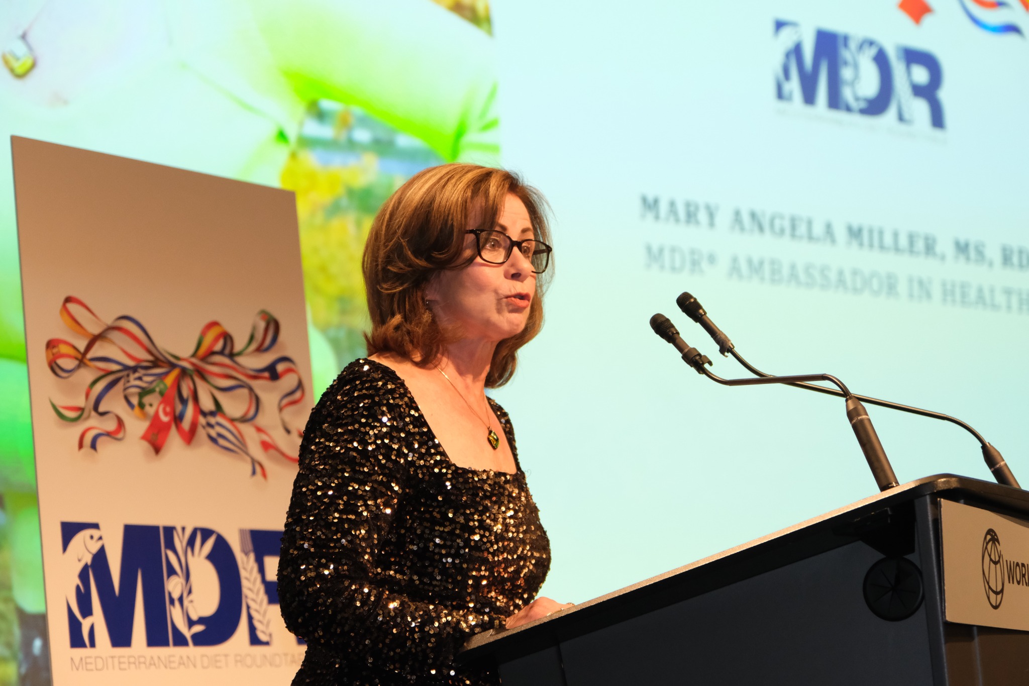 At the podium — Event photography