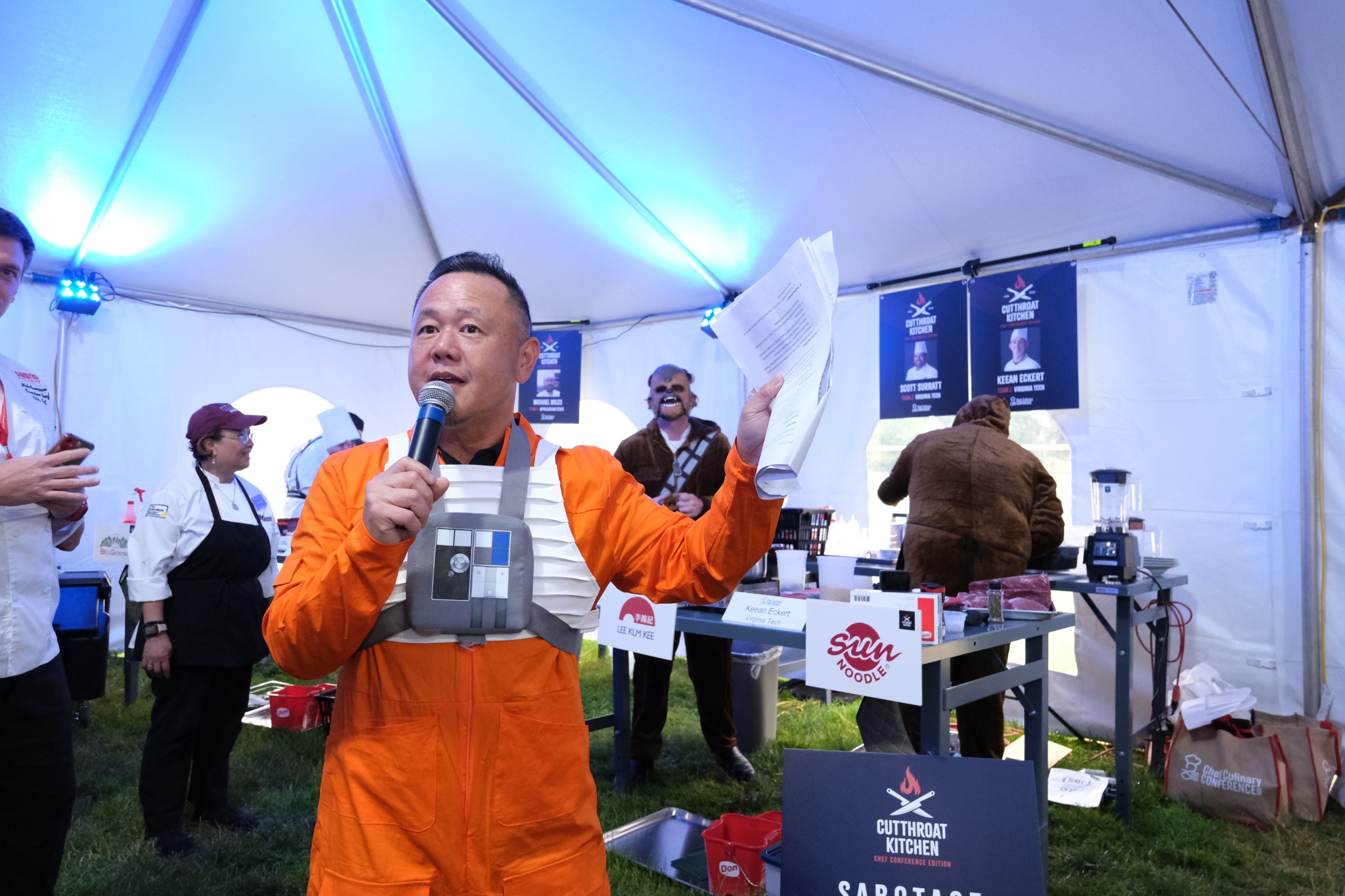 On the floor — Culinary events