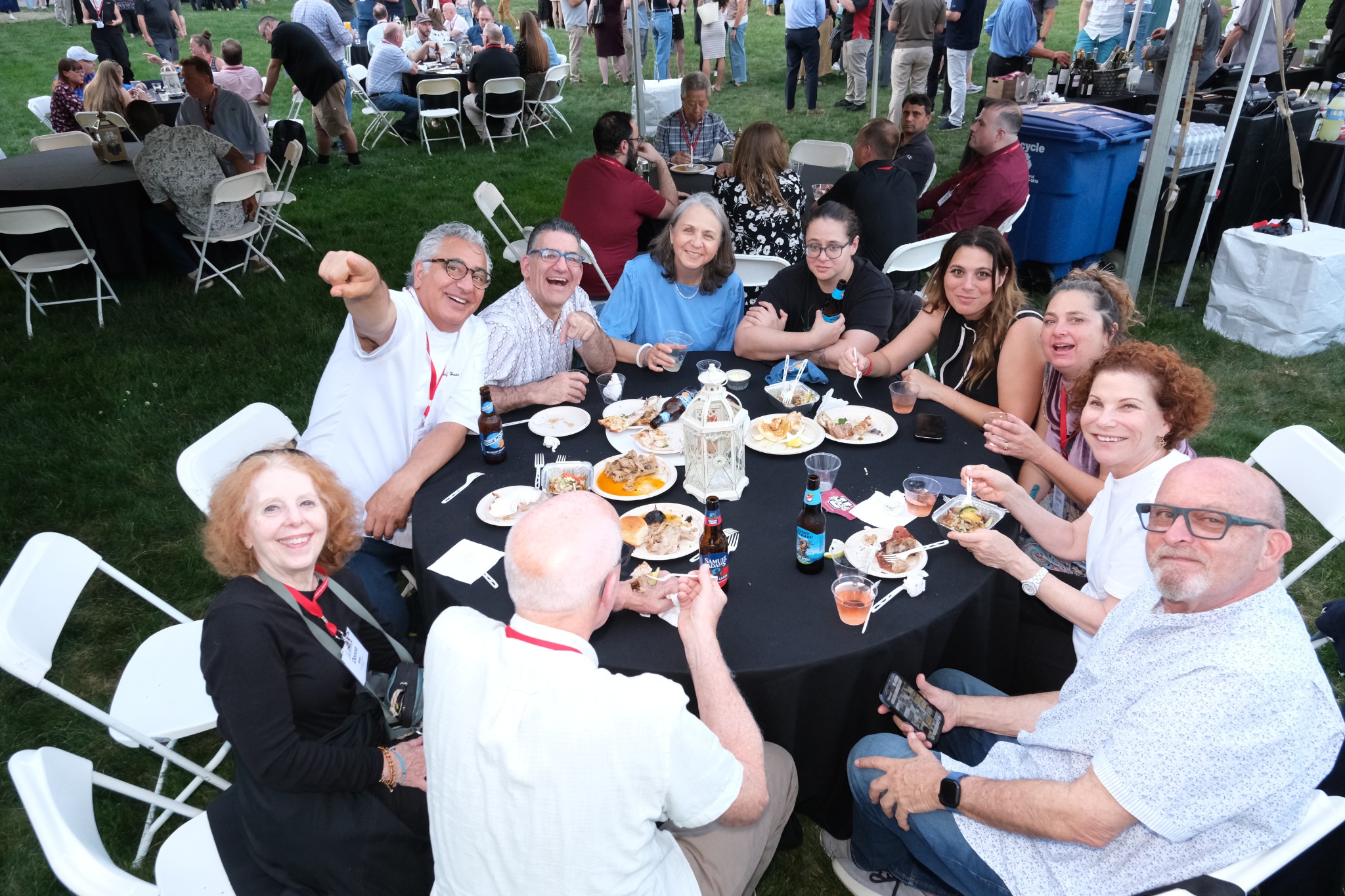 Around the table — Hospitality events